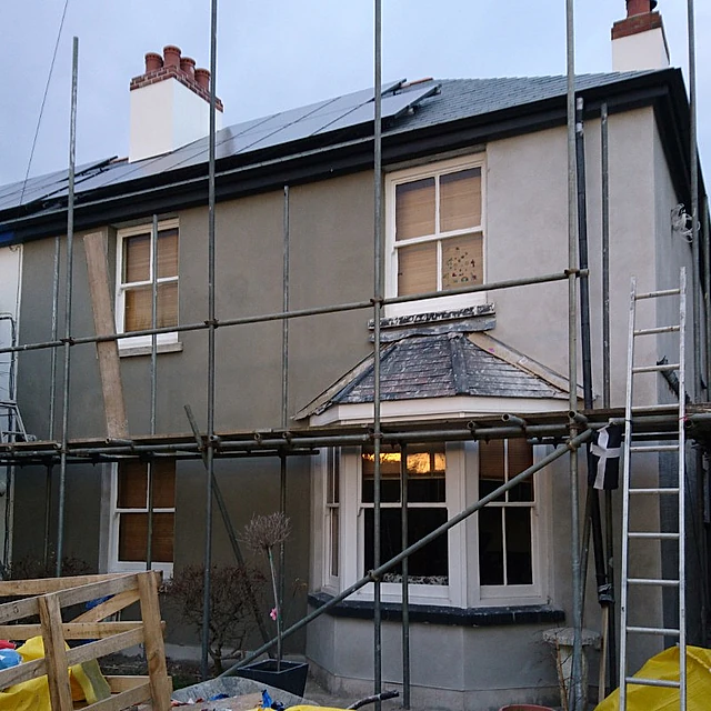 plastering devon rendering