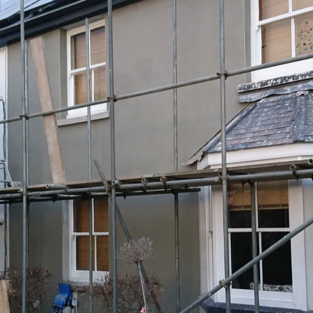 plastering devon rendering